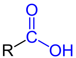 A carboxyl acid ring group similar to those found on inactive cannabinoids